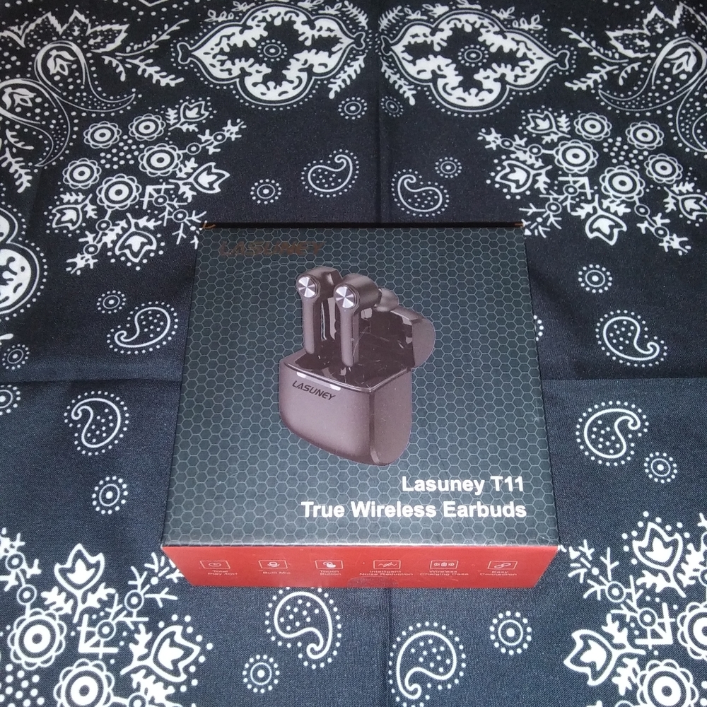 LASUNEY T11 TRUE WIRELESS EARBUDS